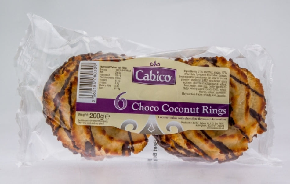 CABICO CHOCOLATE COCONUT RING