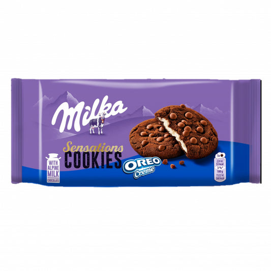 MILKA SENSATIONS OREO CREAM 156G