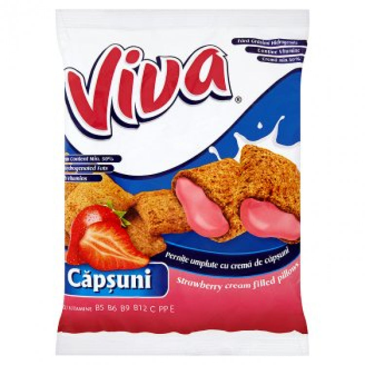 CT VIVA SNACKS STRAWBERY 14X200G