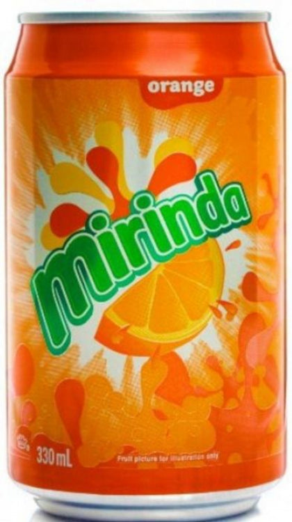MIRANDA ORANGE CANS 24X330ML