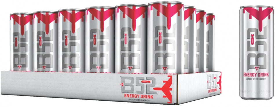 B52 ENERGY DRINK 24X250ML (RED)