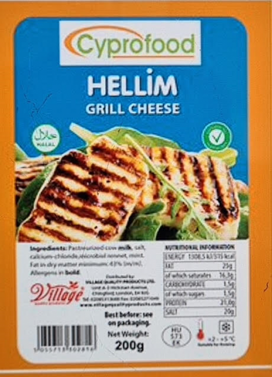 AA CYPROFOOD HELLIM GRILL CHEESE 200G (PLAIN)  PM 2.79