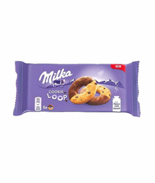 MILKA  LOOP COOKIE 132G