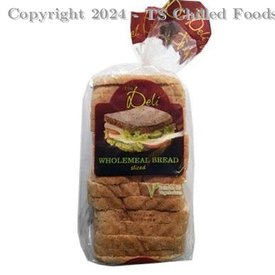 DELI SLICED LOAF WHOLEMEAL BREAD 460G