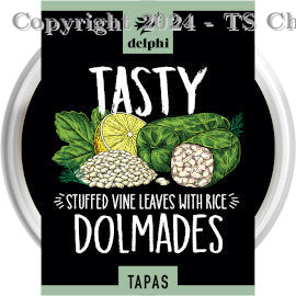 BN DELPHI DOLMADES STUFFED VINE LEAVES 150G PM 2.79