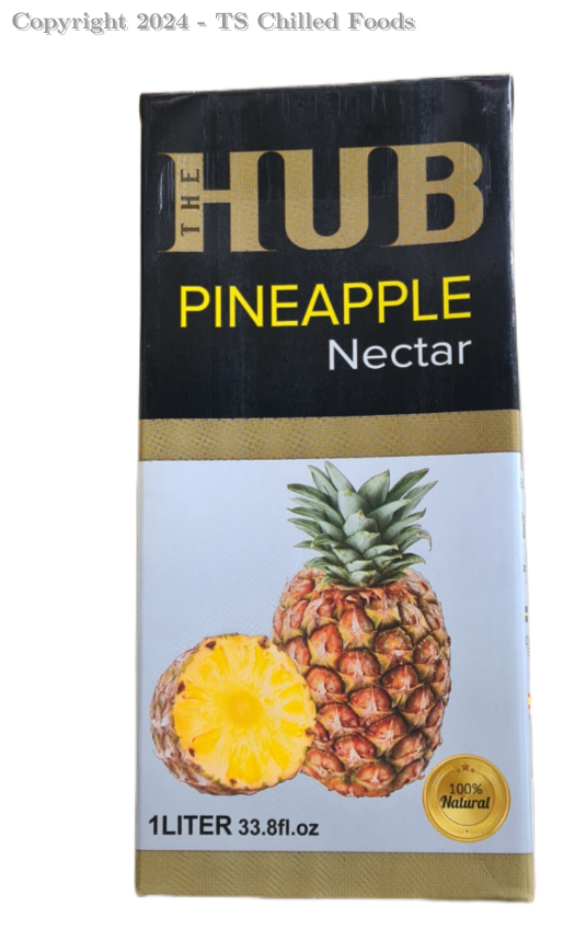 THE HUB PINEAPPLE NECTAR 12X1L