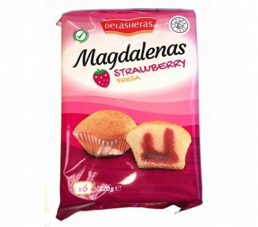 MAGDALENAS STRAWBERRY 220G