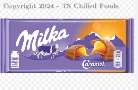 MILKA CARAMEL 18X100 G