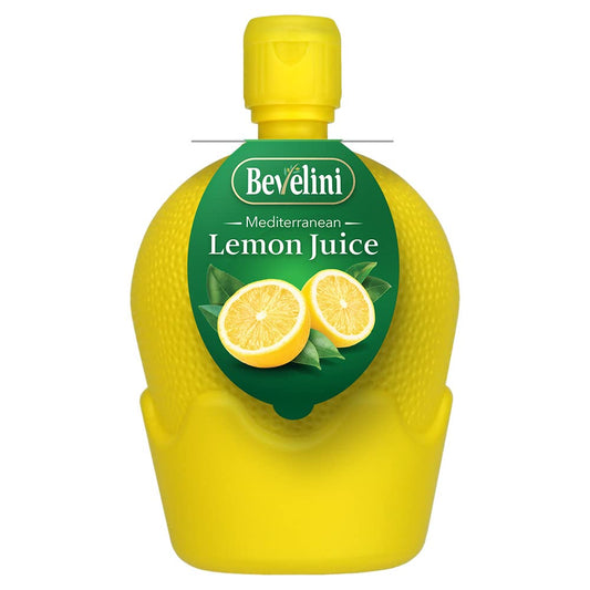 BEVELINI LEMON JUICE SQUEEZY 12X200ML