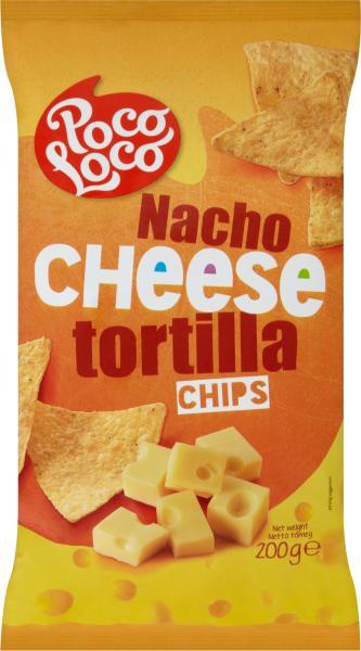 CT TORTILLA CHIPS LARGE CHEESE 12X450G