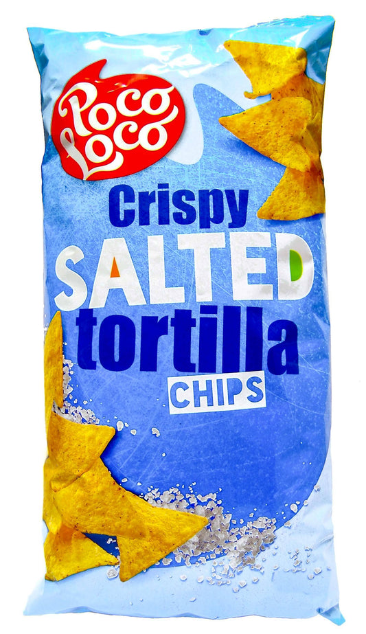 CT TORTILLA CHIPS LARGE SALTED TORTILLA(L.BLUE)12X450G