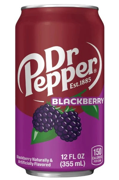 DR PEPPER BLACKBERRY 12X350ML