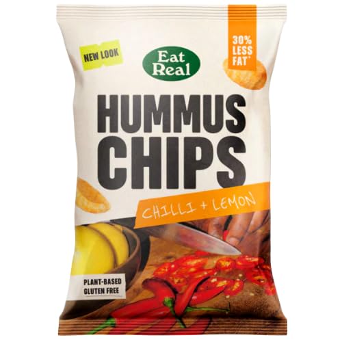EAT REAL LENTIL CHIPS CHILLI & LEMON 10X95G