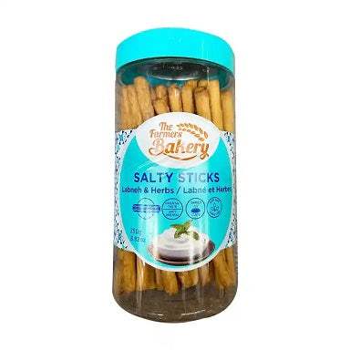 THE FARMERS BAKERY SALTY STICKS LABNE & HERBS 250G