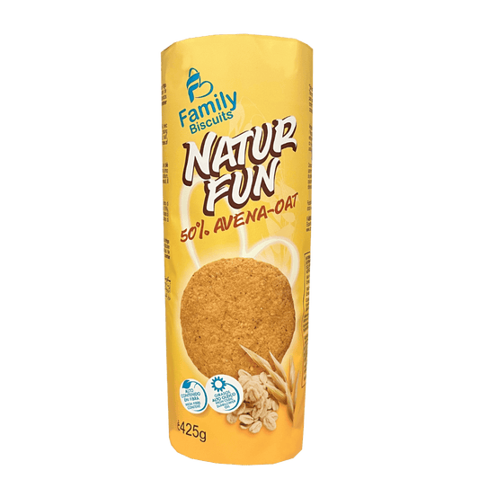 CK FAMILY BISCUITS NATUR FUN 50% OAT 425G PM 1.99