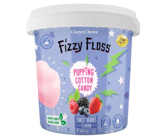 CHEERY CHEWS FIZZY FLOSS FOREST BERRIES 60G