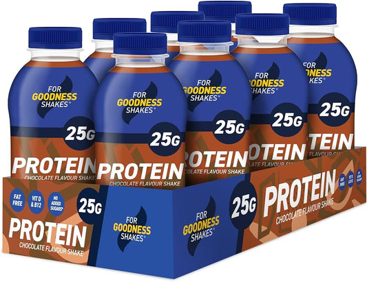 PROTEIN GOODNESS SHAKES CHOCOLATE 8X435ML