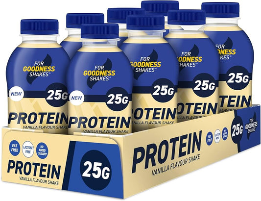 PROTEIN GOODNESS SHAKES VANILLA 8X435ML