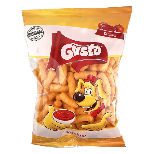 GUSTO CHEESE KETCHUP 9X80G