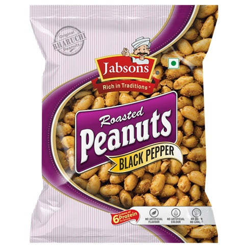 JABSONS PEANUTS BLACK PEPPER 140G