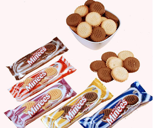 KGN MINEES BISCUITS (35GX10 PIECES)340G