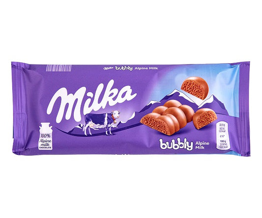 MILKA CHOC BUBBLY 14X90G