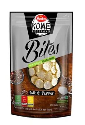 MUNCHEE KOME BITES SALT & PEPPER 8X40G