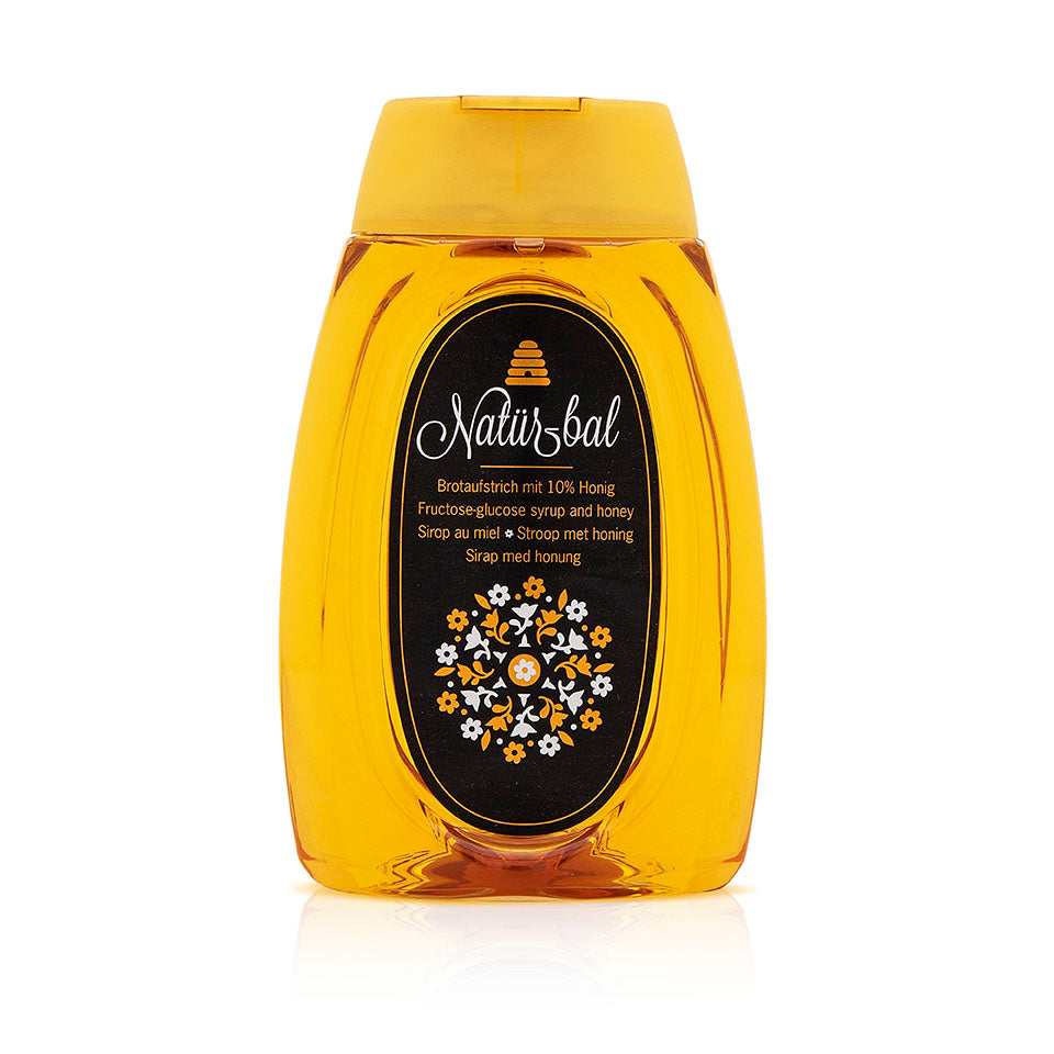 NATURBAL SQUEEZABLE SYRUP WITH HONEY 12X300G