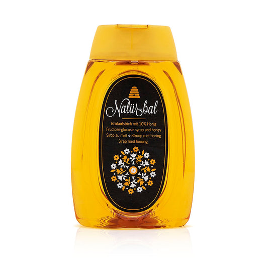 NATURBAL SQUEEZABLE SYRUP WITH HONEY 12X300G