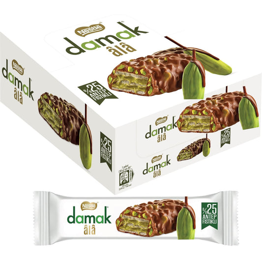 NESTLE DAMAK ALA PISTACHIO CREAM WAFER  12x30g