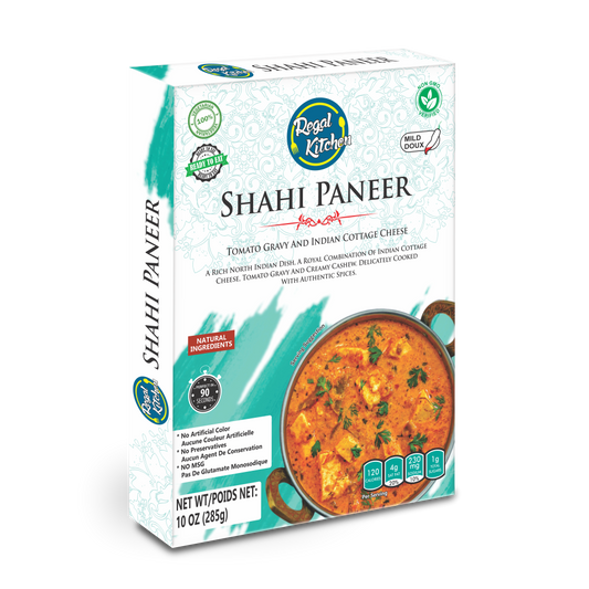 REGAL KITCHEN READY MEAL SHAHI PANEER 285G X 10