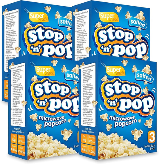 A EAZY POPCORN SALTED (3X85G) PM 1.39