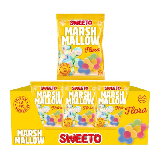 SWEETO MARSHMALLOW FLORA 12X140G (HALAL)