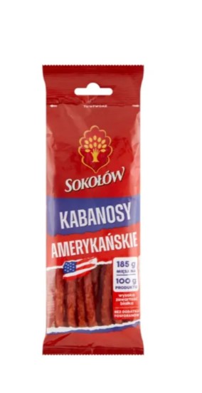 BM SOKOLOW AMERICAN KABANOS 120G PM 2.89