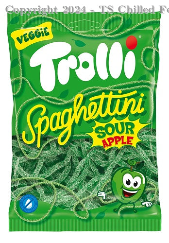 TROLLI SPAGHETTINI APPLE SOUR 30X100G