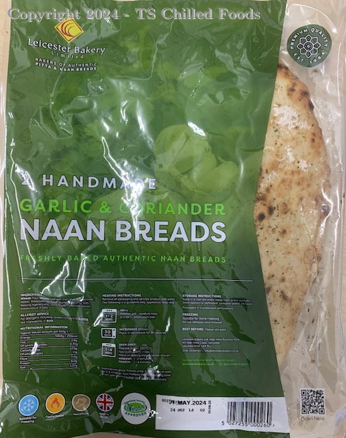 LEICESTER 2 HANDMADE NAAN GARLIC