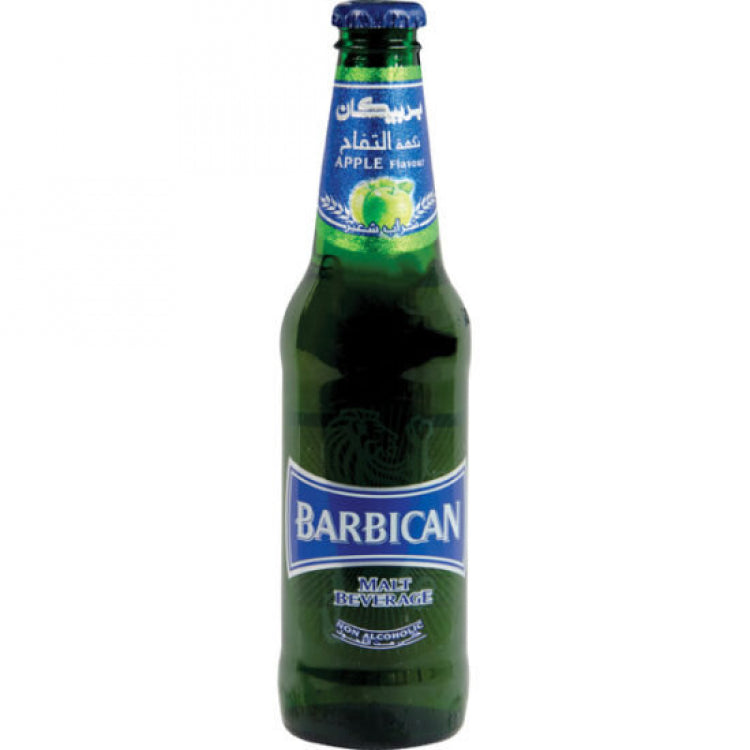 BARBICAN APPLE 24X330ML (NON-ALCOHOLIC MALT DRINK)