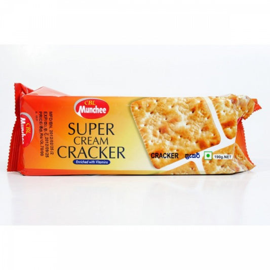 MUNCHEE SUPER CREAM CRACKER 190G