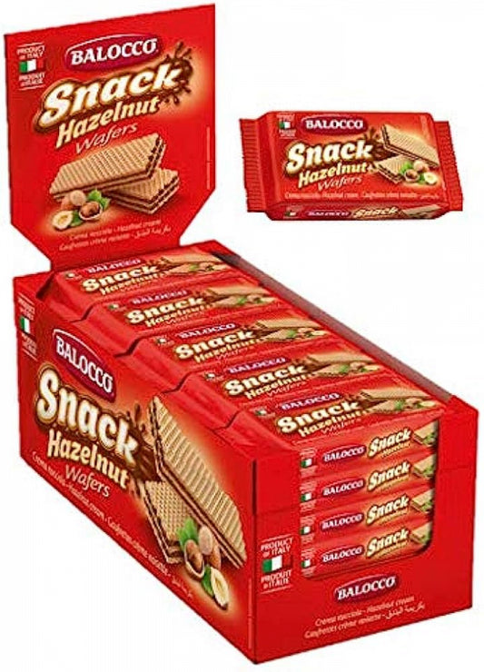 BALOCCO SNACK WAFER HAZELNUT 30X45G
