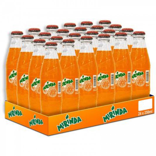 MIRANDA ORANGE (GLASS) 24X250ML
