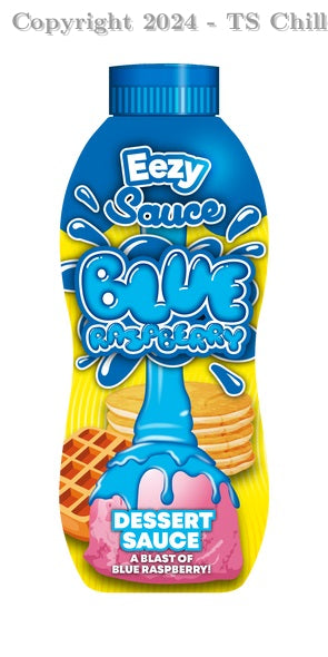 EEZY DESSERT SAUCE BLUE RASPBERRY 12X325G