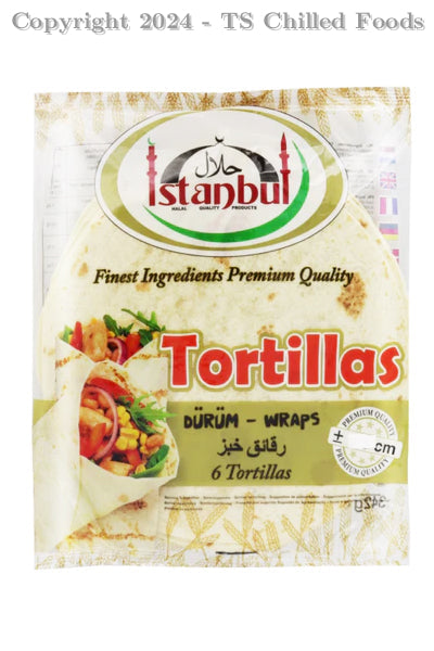 ISTANBUL 6 TORTILLA WRAPS (WHITE)