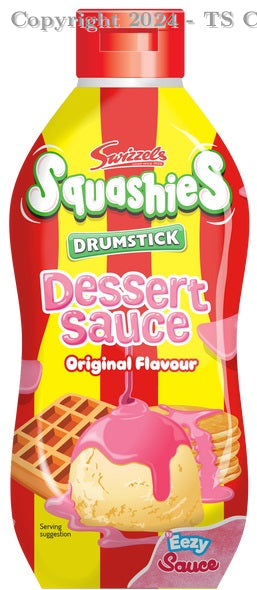 SWIZZELS ORIGINAL SQUASHIES DESSERT SAUCE 12X325G
