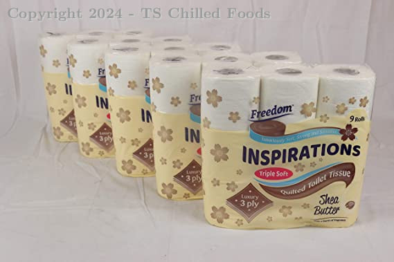 FREEDOM TOILET TISSUE 5X9 SHEA BUTTER