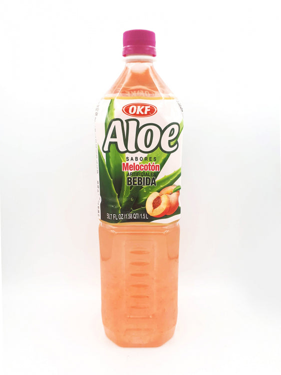OKF ALOE VERA PEACH 12X1.5L