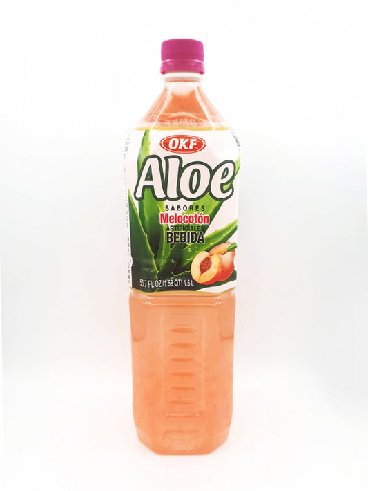 OKF ALOE VERA PEACH 12X1.5L