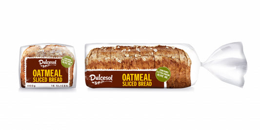DULCESOL OATMEAL SLICED BREAD 460G
