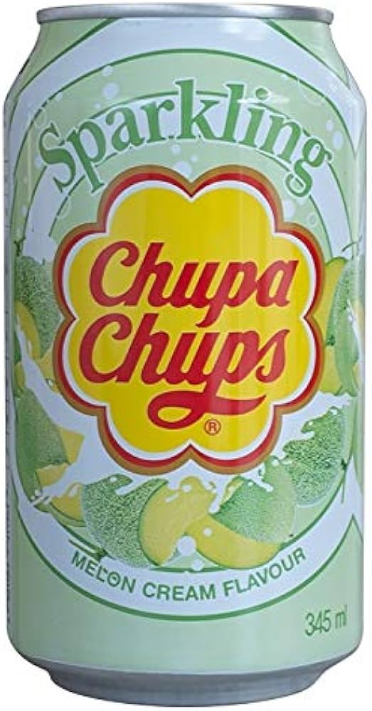 CHUPA CHUPS DRINK MELON & CREAM 24X345ML
