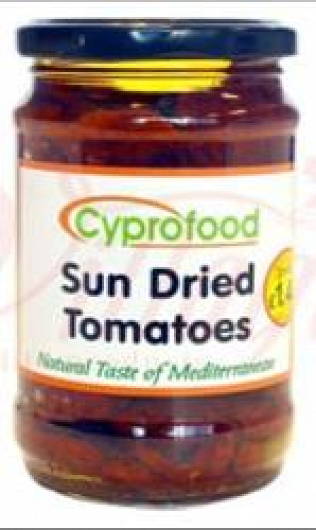 CYPROFOOD SUN DRIED TOMATOES in OIL JAR 6X320CC