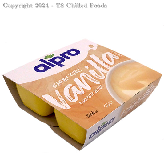 ALPRO VANILLA  PACK 4 DESSERT